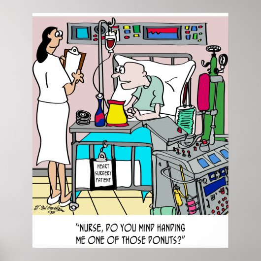 心臓病棟のドーナツ ポスター (正面)