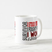 心臓発作の生存者4の心臓病 コーヒーマグカップ (正面右)