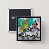 心臓発作 缶バッジ (正面&裏面)