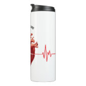 心臓科ハート医師心臓科エコーデザイン タンブラー (回転右)