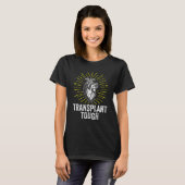 心臓移植レシピエント 困難な手術を乗り越えた人 Tシャツ (正面フル)