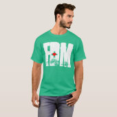 心臓部のEDM Tシャツ (正面フル)