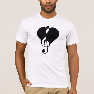 心臓- ClefHeart Tシャツ