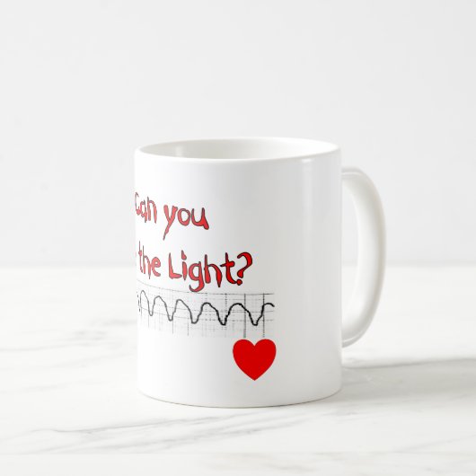 心臓ERのナースの笑わされるなことわざ コーヒーマグカップ (正面右)