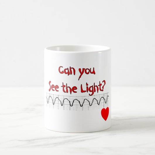 心臓ERのナースの笑わされるなことわざ コーヒーマグカップ (中央)