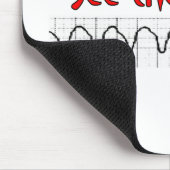 心臓ERのナースの笑わされるなことわざ マウスパッド (コーナー)