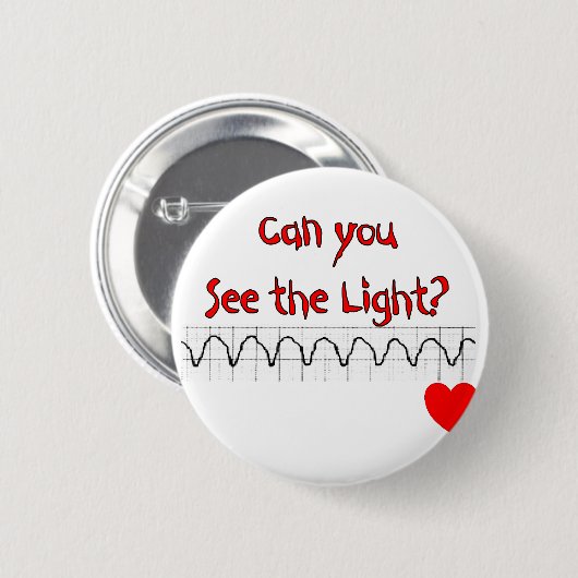 心臓ERのナースの笑わされるなことわざ 缶バッジ (正面&裏面)