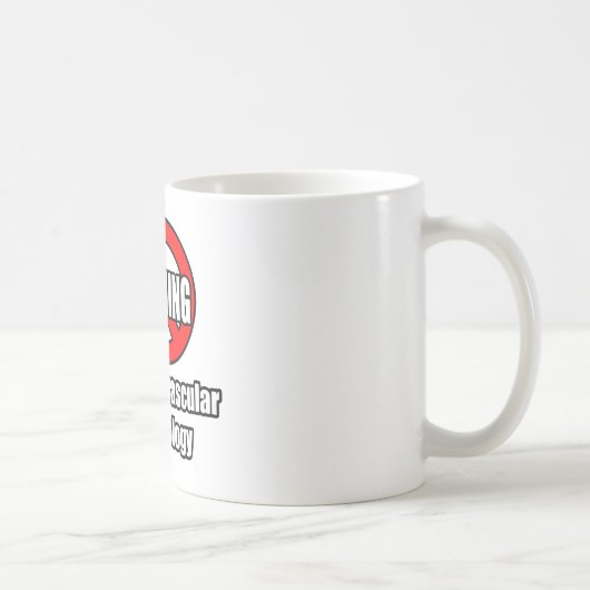 心血管技術で泣き言を言わない コーヒーマグカップ (右)