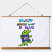 心読を形救済づけるための本 吊り下げ型タペストリー (正面)