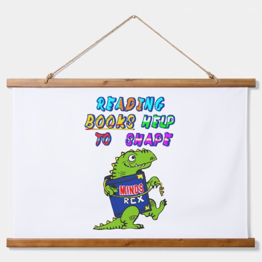 心読を形救済づけるための本 吊り下げ型タペストリー (正面3)