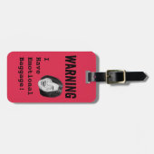 心警告的荷物 ラゲッジタグ (正面横)