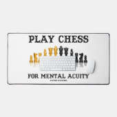 心遊力チェスアドバイス用チェス デスクマット (キーボード&マウス)