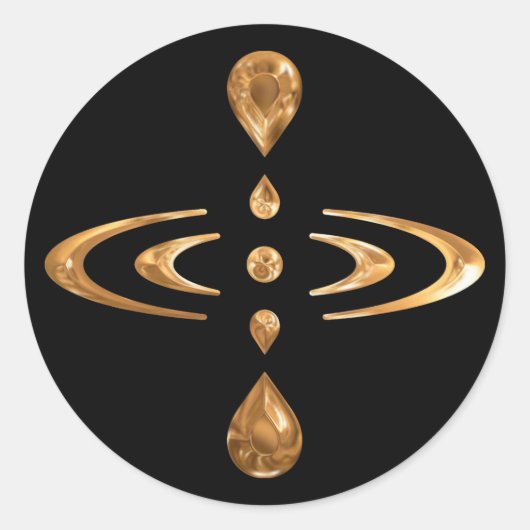 心遣い ラウンドシール (正面)