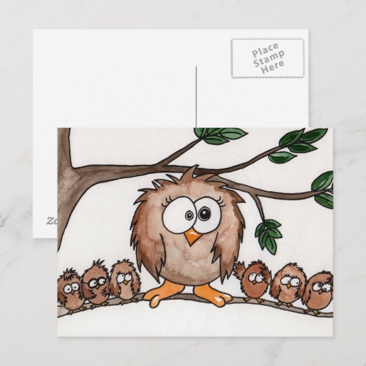 心配か? ポストカード (正面/裏面)