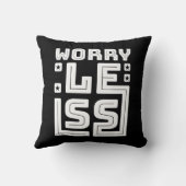 心配が少やる気を起こさせるな感動的 クッション (裏面)