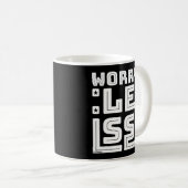 心配が少やる気を起こさせるな感動的 コーヒーマグカップ (正面右)