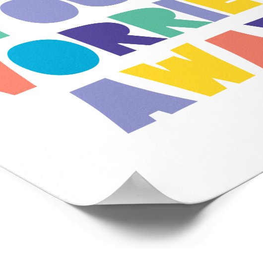 心配しているバスルーム遠くにのサインを洗う ポスター (角)