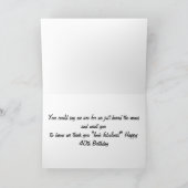 心配して40誕生日 カード (内部)