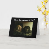 心配して40誕生日 カード (黄色い花)