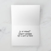 心配しないでアドバイス豚"60"はそれほど悪くはない!!! カード (内部)