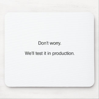 心配しないで下さい。 私達は生産のそれをテストします マウスパッド