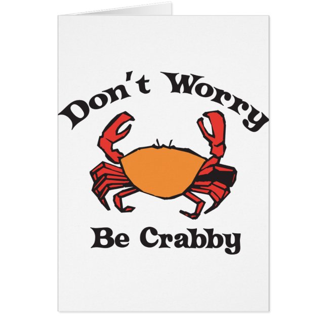 心配しないで下さい- Crabbyあって下さい (正面)