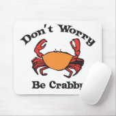 心配しないで下さい- Crabbyあって下さい マウスパッド (マウス)