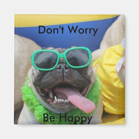 心配しないで大きい マグネット (正面)