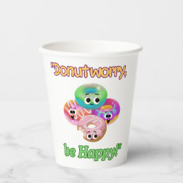 心配しないで幸せになる 紙コップ