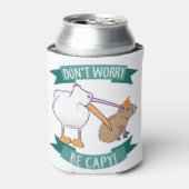 心配しないで、ケイピー。カピバラオレンジアンナーゲント 缶クーラー (缶正面)