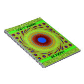 心配しないで ハッピー アート プリント ノートブック (右側)