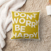 心配しないで ハッピー クッション (ブランケット)