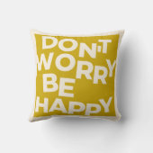 心配しないで ハッピー クッション (裏面)