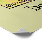 心配しないで、元気でいなさい。ポスタカスタムープリント ポスター (角)