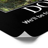 心配しないで…猫友好アートワーク ポスター (角)