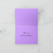 心配しないで、私はあなたと一緒にいる_ カード (内部)