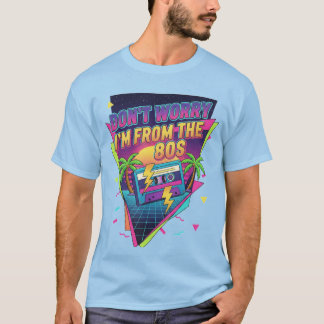 "心配しないで、私は80年代生まれです" Tシャツ
