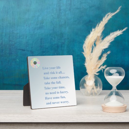 心配しない フォトプラーク (インサイチュ)