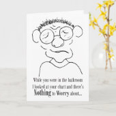 心配することは何もない – カード (黄色い花)