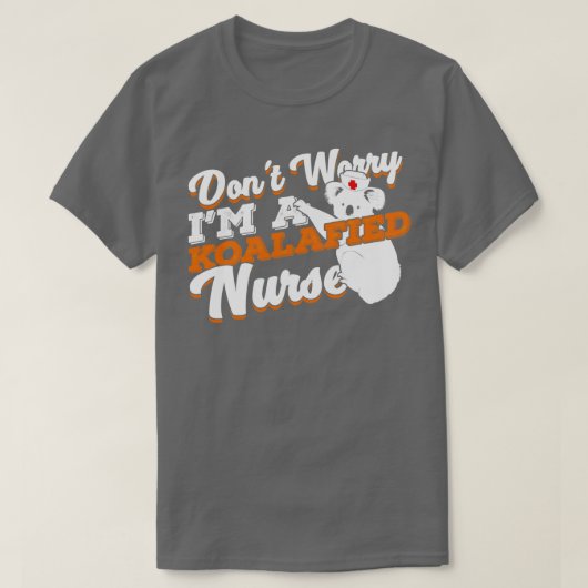 心配するな俺は冷たいナース Tシャツ (デザイン正面)