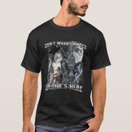 心配するな子猫だよパパがいる Tシャツ