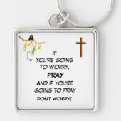 心配するな祈 キーホルダー (正面)