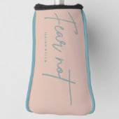 「心配するな」 イザヤ41:10 ゴルフヘッドカバー (回転90)