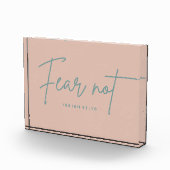 「心配するな」 イザヤ41:10 フォトブロック (右)