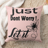 心配するな クッション (ブランケット)