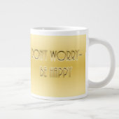 心配するな ジャンボコーヒーマグカップ (右)