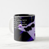 心配するな ツートーンマグカップ (正面左)