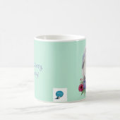 心配するな、ホッピーなマグカップを食べなさい コーヒーマグカップ (中央)