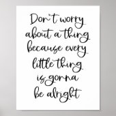 心配するな ポスター (正面)