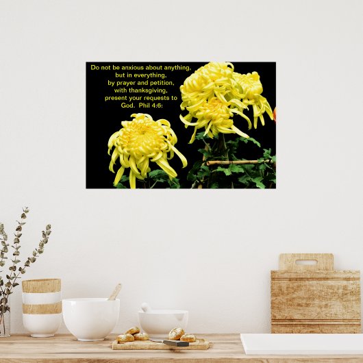 心配するな ポスター (キッチン)